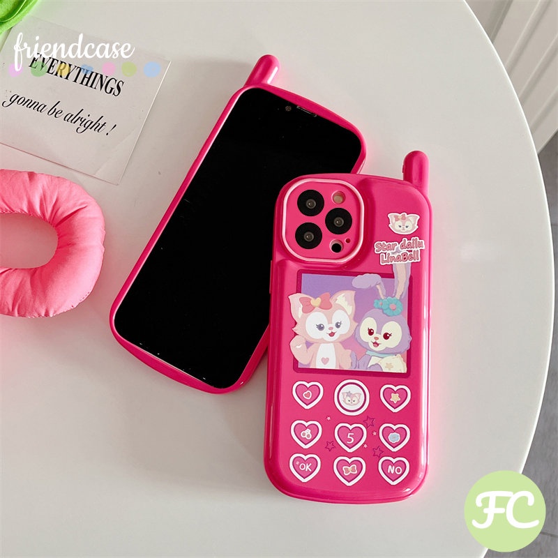 Ốp Điện Thoại TPU Mềm Họa Tiết Hoạt Hình Disney Linabelu Stella.Lou Cho iPhone 11 12 13 14 Pro MAX 7 8 Plus XR X XS MAX SE 2020