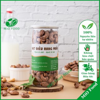 Hạt điều rang muối nguyên lụa MiO Food hạt điều Bình Phước nguyên hạt ngon bùi giàu dinh dưỡng hàng chính hãng