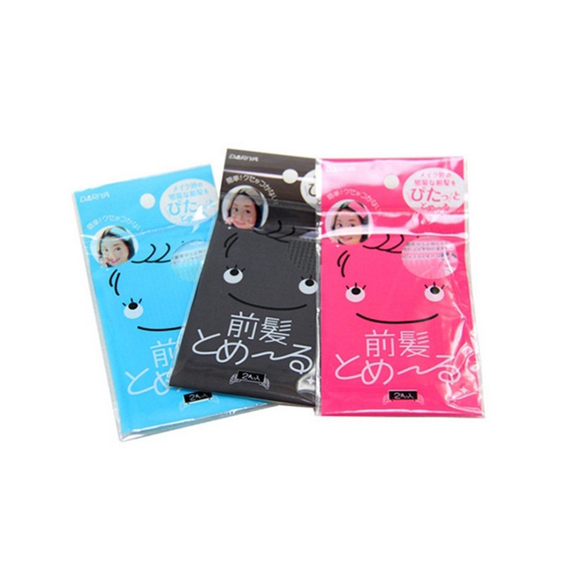 Set 1 miếng dán tóc kích thước 6x7cm trang điểm màu sắc giá rẻ, Màu sắc: Đen, hồng, xanh dương