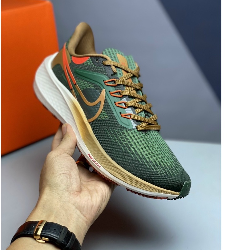 Giày Nike Air Zoom Pegasus 39 Xanh Rêu Nam - Chính Hãng - FullBox