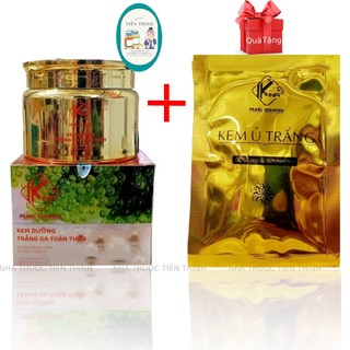 Kem dưỡng trắng da Body Kina - Tặng kèm kem ủ trắng da cấp tốc