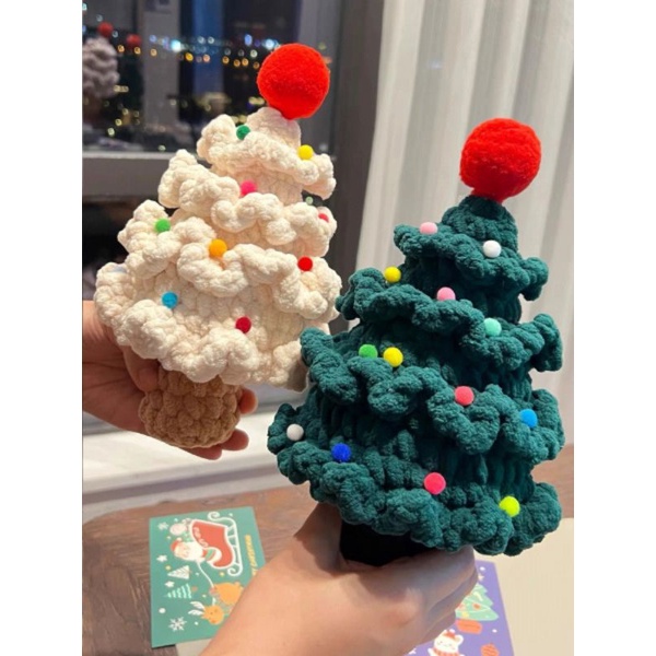 Cây thông noel bằng len