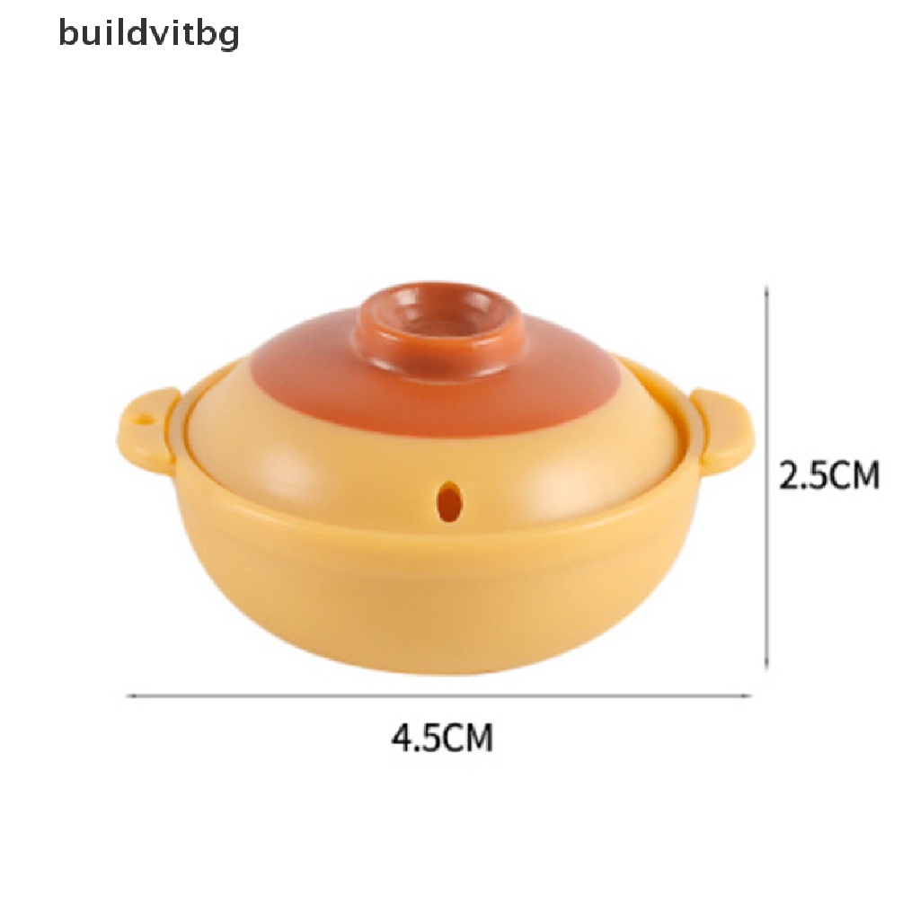 Bộ 2 Nồi Chảo Mini Dùng Cho Nhà Búp Bê Tỉ Lệ 1: 12