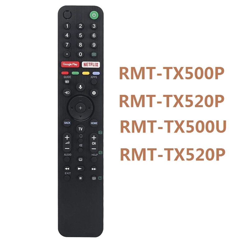 GOOGLE Điều Khiển Từ Xa Cho TV SONY RMF-TX500P RMF-TX520U KD-43X8000H KD-49X8000H