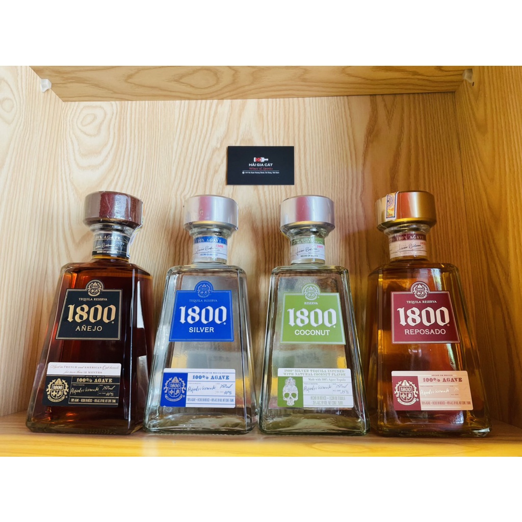 Te.quila 1800 4 Vị Giá Tốt - Chuyên Pha Chế
