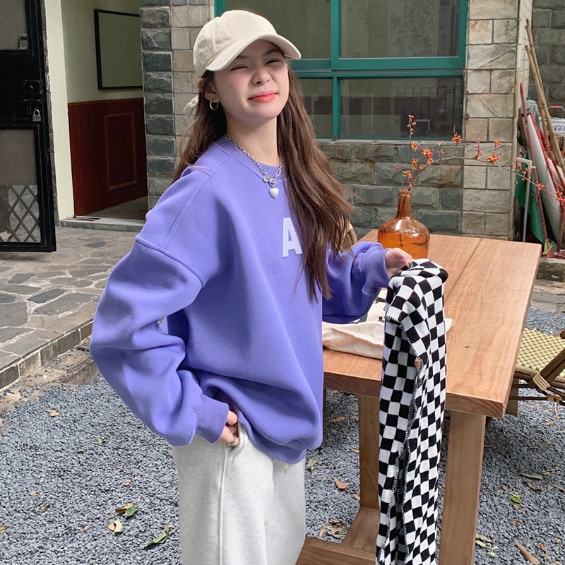 Áo hoodie Dáng Rộng Phong Cách Hàn Quốc Thời Trang Thu Đông 2022