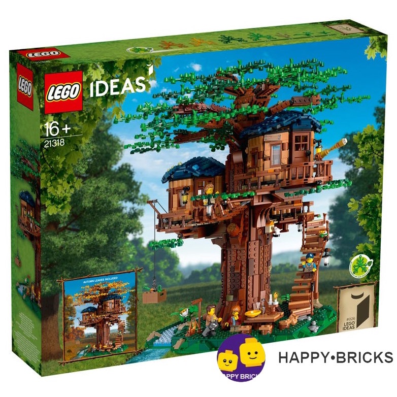 [HAPPY.BRICKS] LEGO IDEAS -21318 - NHÀ CÂY - TREE HOUSE