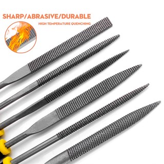 Bộ 6 Dũa Gỗ Hồng Mộc / Dũa Gỗ Chạm Khắc / Dũa Móng mini