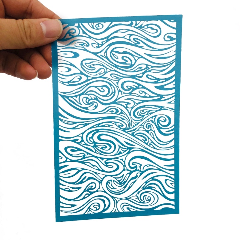 Màn Lưới Lụa In Họa Tiết Đa Năng Có Thể Tái Sử Dụng Cho Áo Thun / Túi Xách DIY