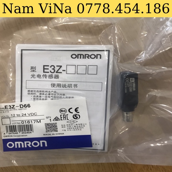 [Xuất vat] Cảm biến quang E3Z-D66