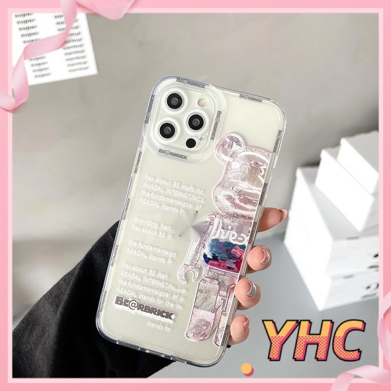 Ốp điện thoại gấu hoạt hình thích hợp cho iPhone 6/6S Plus/7/7plus/8/8plus/X/xr/xs/11/12-243