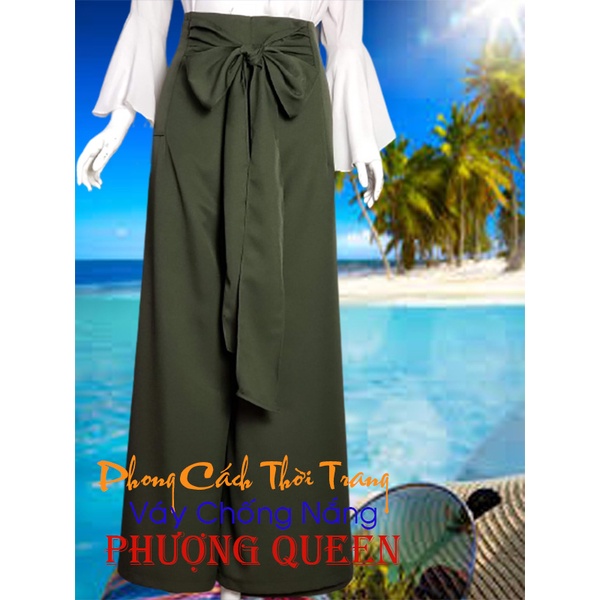Q 018 QUẦN CHỐNG NẮNG PHƯỢNG QUEEN - Vải dày, che phủ rộng chống nắng tốt - kiểu dáng đẹp.