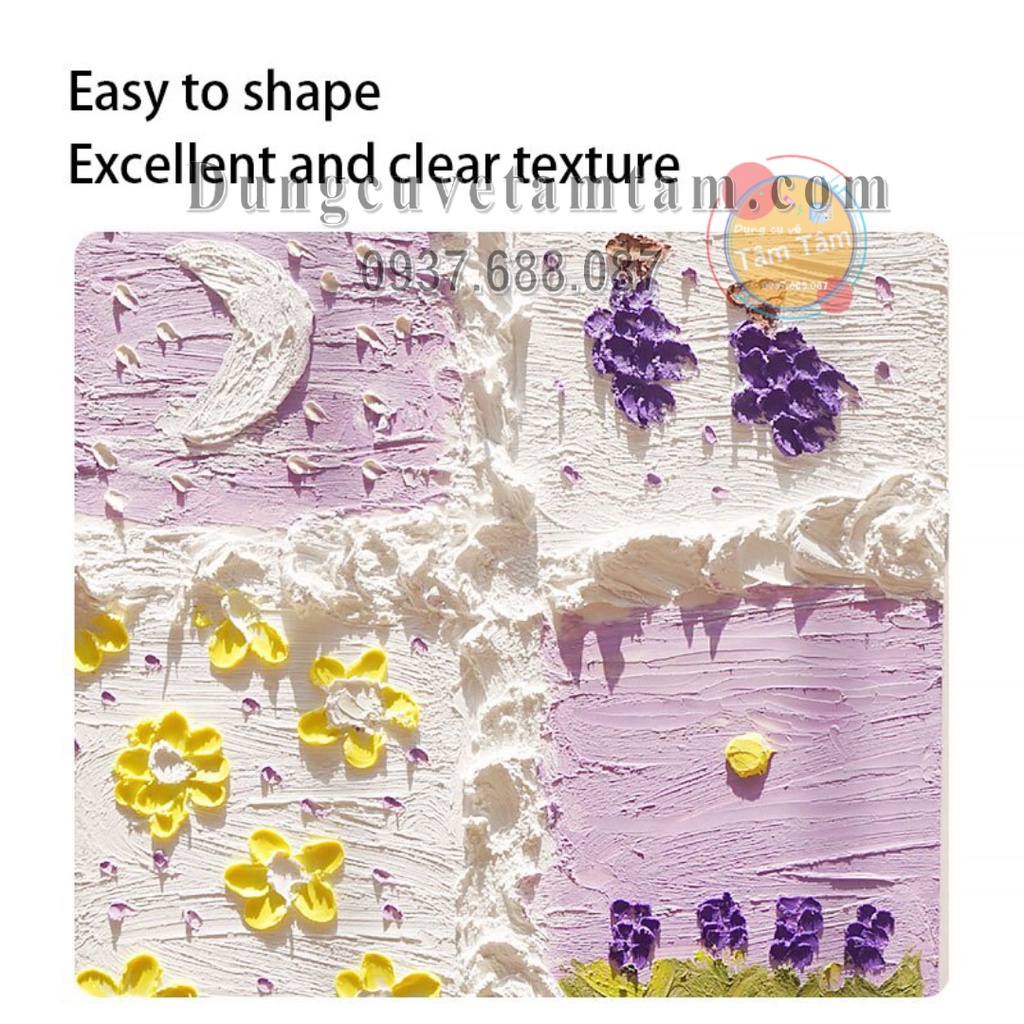 [ Tâm Tâm ] Sáp dầu Paul Rubens hạng họa sỹ (Màu trắng/Màu Đen)