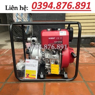Máy bơm nước chạy dầu 7kw koop kdp50hb