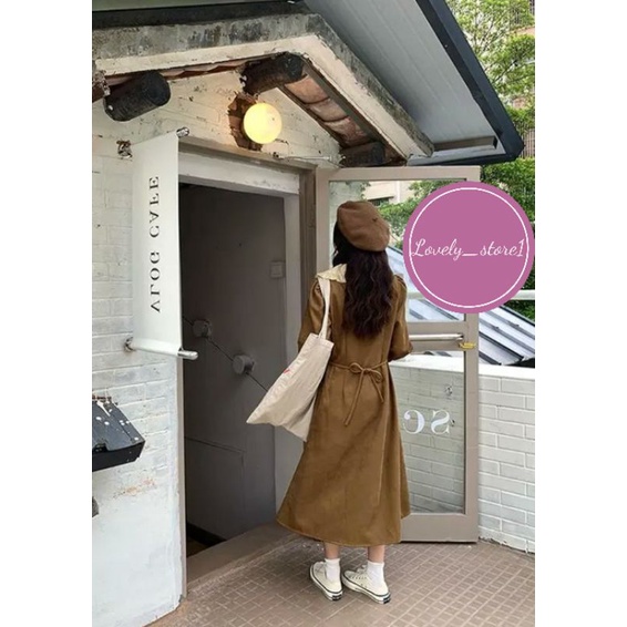 Váy đầm dài tay thu đông dài siêu sang