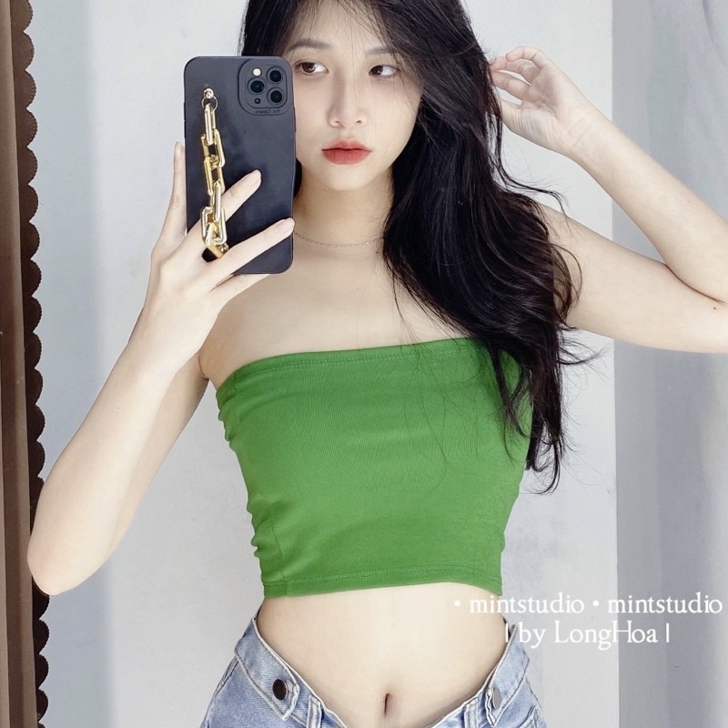 Áo ống nữ croptop ôm body (nhiều màu) alohashop91