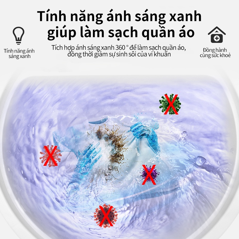 Máy giặt mini bán tự động, máy giặt 7kg tiện lợi, dành cho cá nhân, lỗi đổi trong 7 ngày,gia đình nhỏ, bảo hành 1 năm