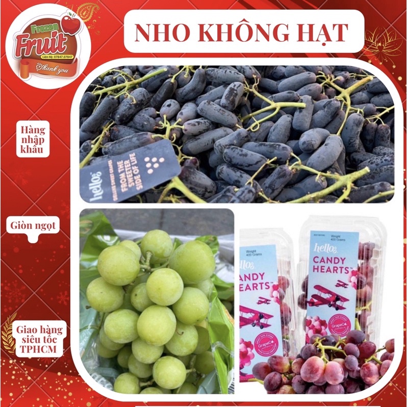 NHO XANH NP   Trái cây nhập khẩu Q3