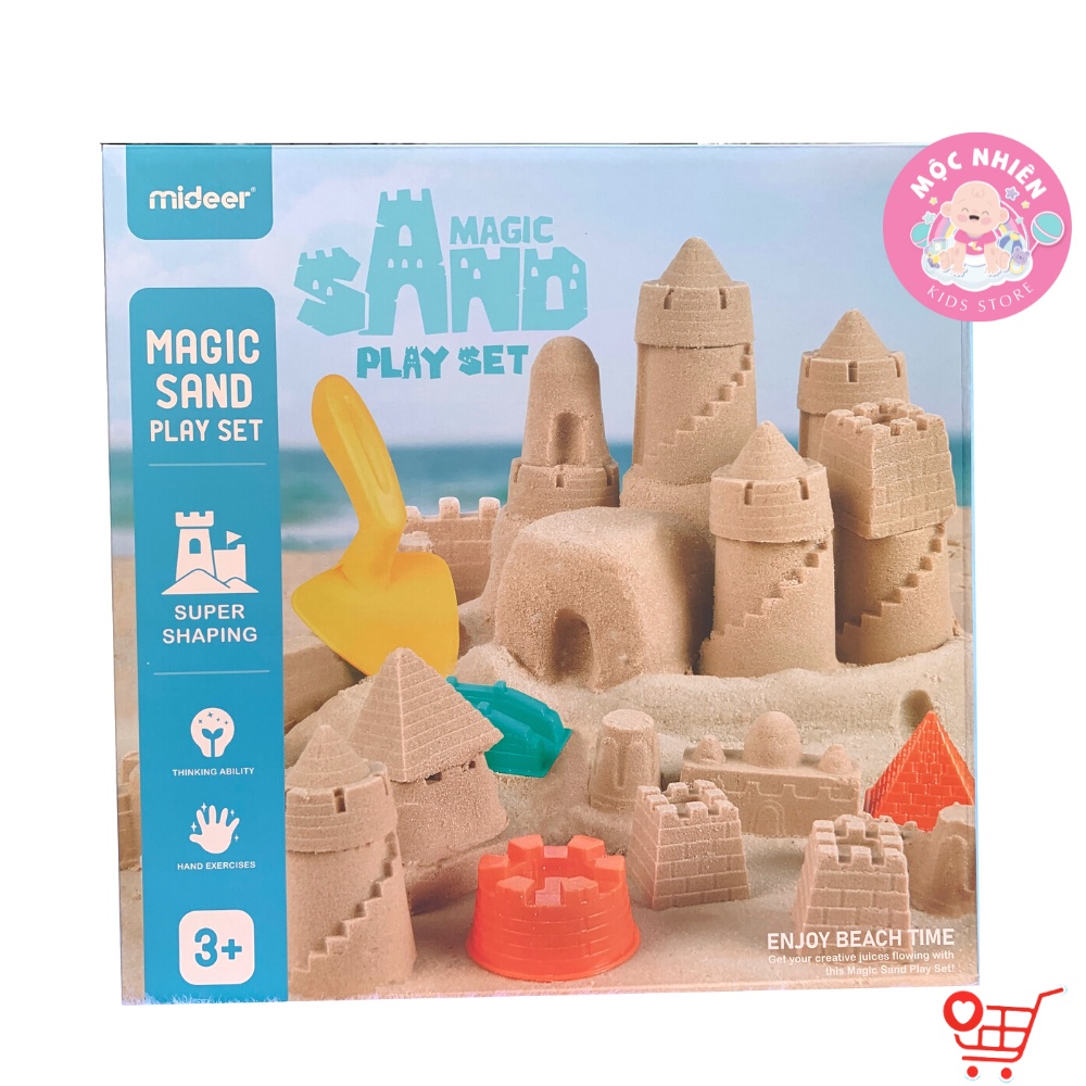 Đồ Chơi Cát Động Lực Mideer Magic Sand - Dành Cho Bé Từ 3 Tuổi - Mộc Nhiên