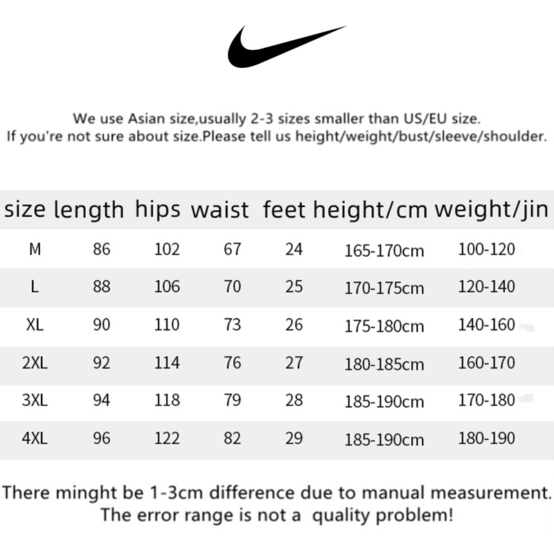 Quần Thể Thao Nike 100% Chính Hãng In Logo Phản Quang Chất Liệu Nylon Co Giãn Tốt Thời Trang Cho Nam Và Nữ