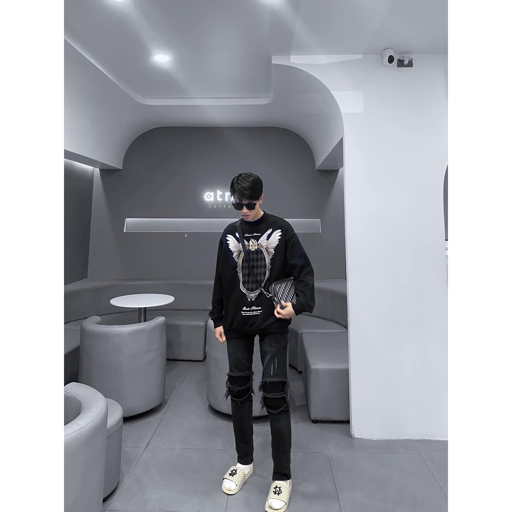 Quần JEANS nam MIKENCO DISTRESSED