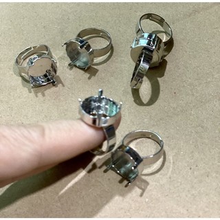Combo 4 cái nhẫn có chấu làm trang sức handmade