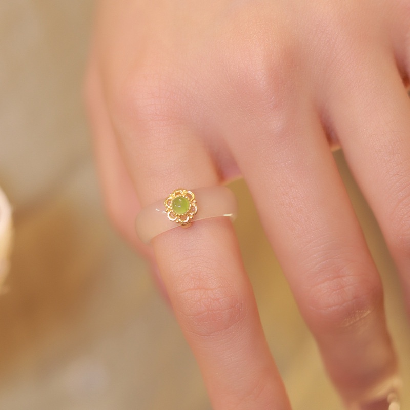 Nhẫn Tourmaline Màu Cầu Vồng Đa Dạng Thời Trang Cho Nữ