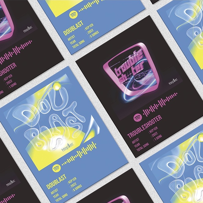 Poster Đốm Kpop A5 - Kep1er