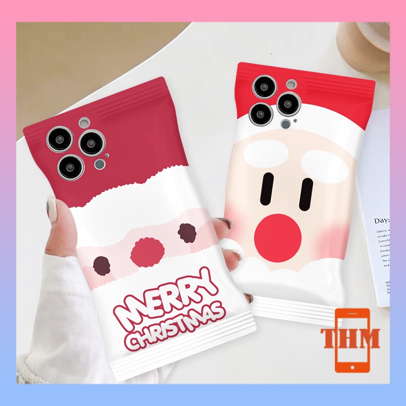 Ốp lưng phone Ông già Noel mũi đỏ vỏ kẹo Iphone case 6 / 6S / 6splus / se / 7 / 7plus / 8 / 8plus / X / xs / xsmax / 11 / 12 / 13 / 14 / Plus / pro / pro max-5043
