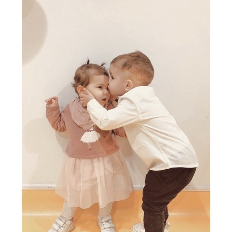 Váy H.m thỏ bé gái 1-6y