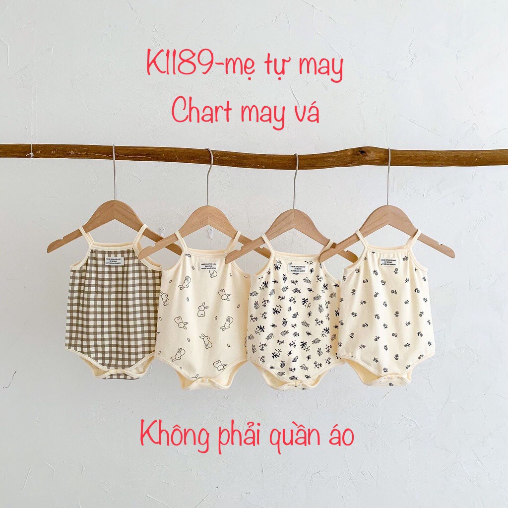 Rập Bộ Sơ Sinh Cho Bé Gái 1189