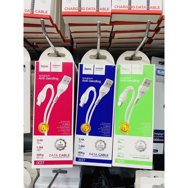 Cáp sạc siêu nhanh cho tất cả các dòng điện thoại, lõi bằng đồng, vỏ bọc nhựa cao cấp bền bỉ CHÍNH HÃNG EARDOM GIÁ TỐT