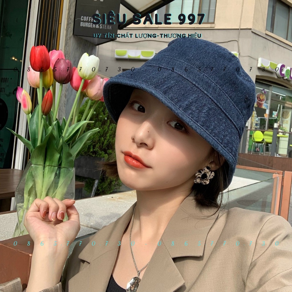 NÓN VÀNH JEAN TRƠN QC DÀNH ĐƯỢC CẢ NAM VÀ NỮ PHONG CÁCH THỜI TRANG