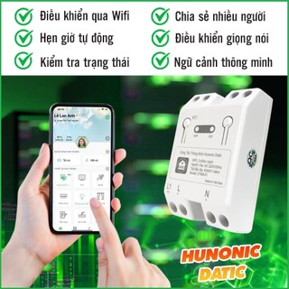 Công tắc Hunonic Wifi Datic Basic mini