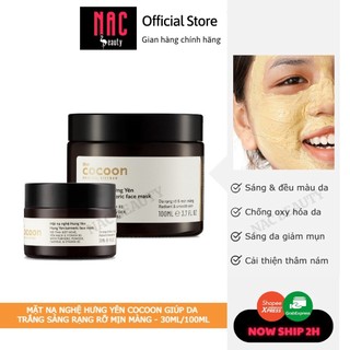 Mặt nạ nghệ hưng yên cocoon giúp da rạng rỡ mịn màng