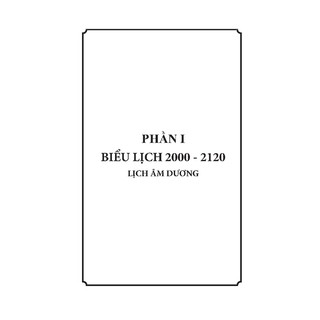 Sách - Bộ sách mới Lịch vạn niên 2000 - 2120 (bìa cứng)