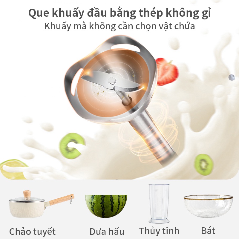 Máy nấu ăn cầm tay Simplus Máy đánh trứng làm bánh tại nhà Máy bổ sung thức ăn cho trẻ em JBBA002