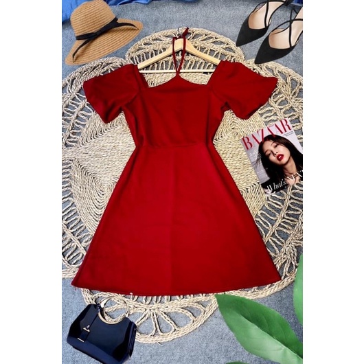 Đầm yếm form A Big size dành cho khách ngoại cỡ từ 60-90 ký