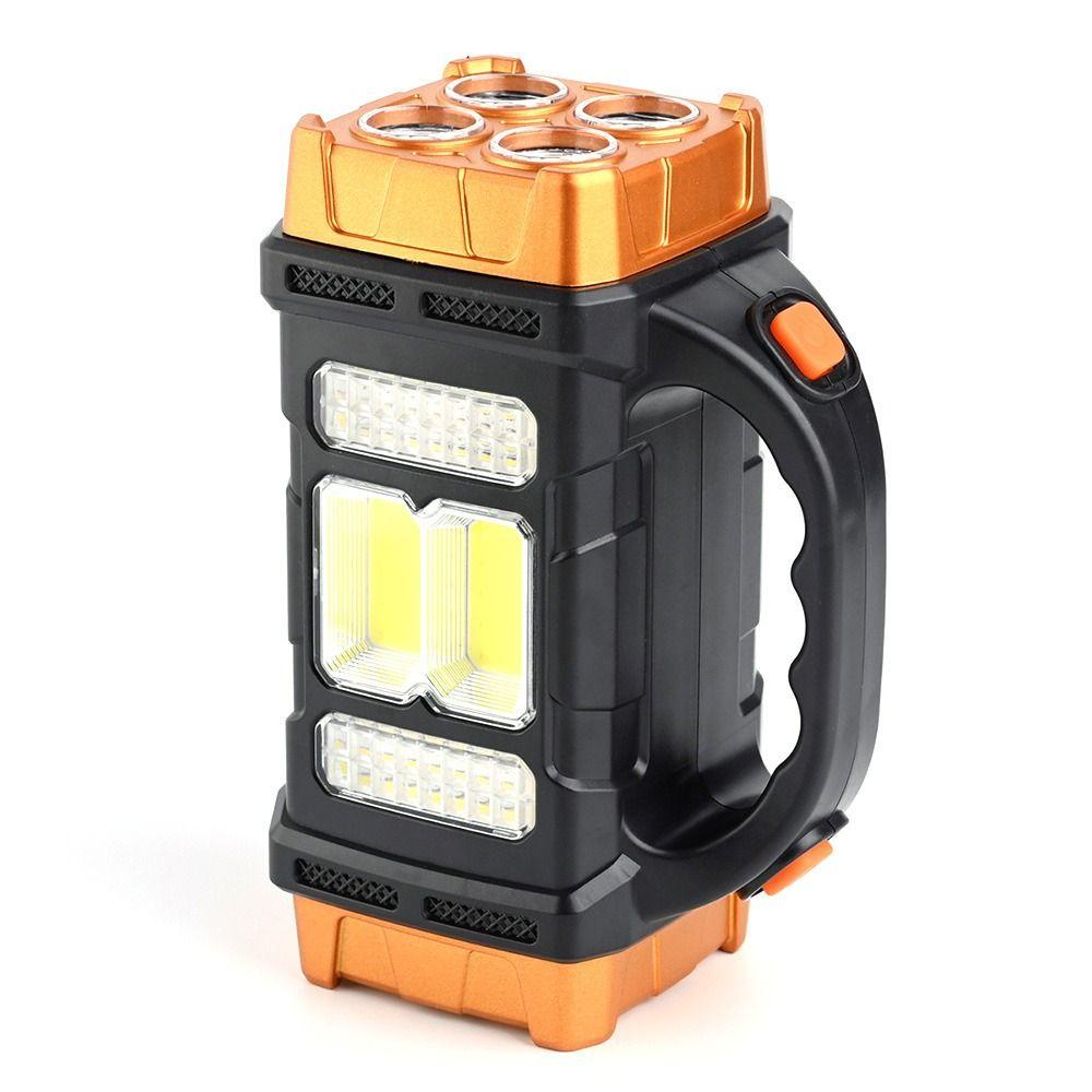 Đèn Pin LED COB Làm Việc Ngoài Trời Sạc Cổng USB Mang Đi Tiện Dụng