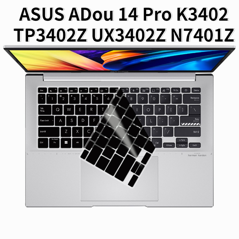 Tấm Lót Bảo Vệ Bàn Phím Máy Tính ASUS ADou 14 Pro K3402 TP3402Z N7401Z Lingyao 14 2022 UX3402Z Tiện Dụng