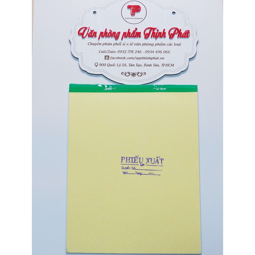Phiếu xuất kho 1 liên khổ 18.5x26cm