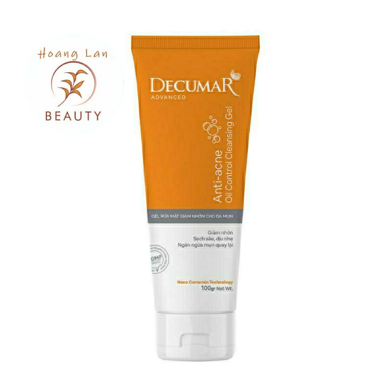 Sữa rửa mặt dạng Gel Decumar Advanced 50gr