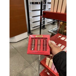 HÀNG MỸ CHÍNH HÃNG - SET SON MAC 3 CÂY FULLSIZE HOLIDAY 2022