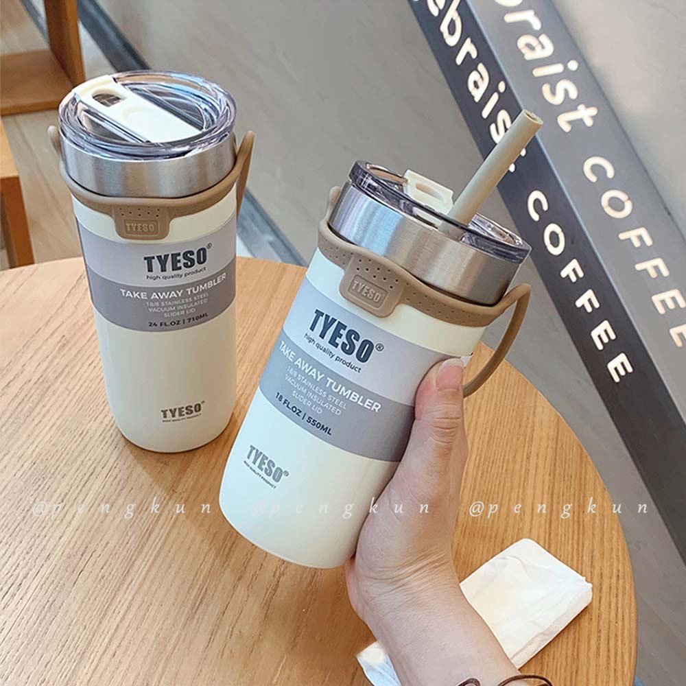 Bình Nước Giữ Nhiệt Bằng Thép Không Gỉ 304 Thiết Kế Nhỏ Gọn Có Nắp Kèm Ống Hút