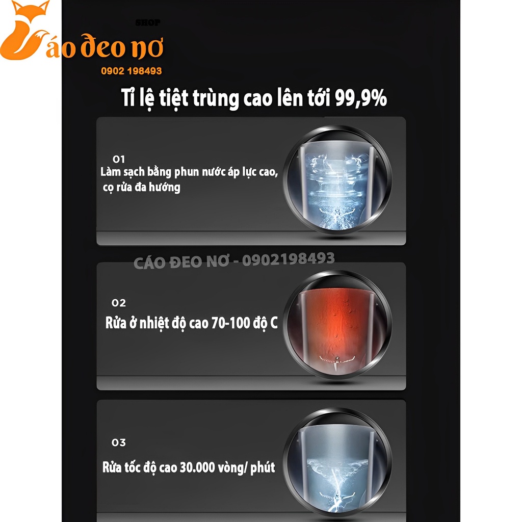 MÁY SỮA HẠT TỰ VỆ SINH CAO CẤP JOYOUNG K350- Cáo đeo nơ bảo hành 12 tháng