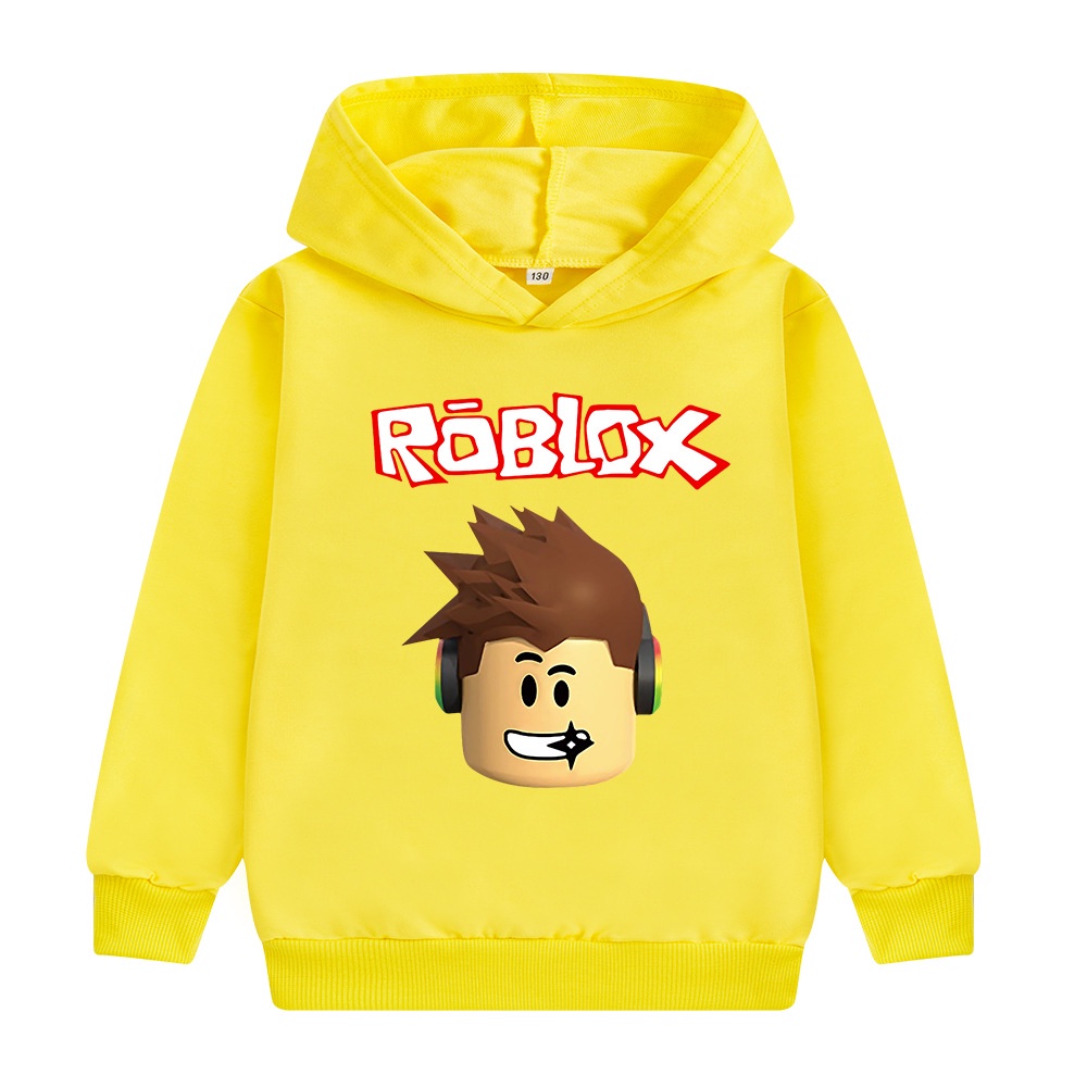 Mới Roblox Unisex Áo Khoác Xuân Thu Thời Trang Áo Dài Tay Áo Thanh Thiếu Niên Nam Nữ Hip Hop Áo Khoác Trang Phục Quần Áo