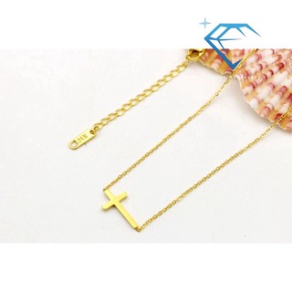 Dây chuyền nữ Doris titan chữ thập Gold X2-305