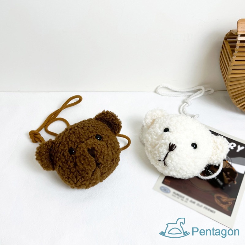 Túi Đeo Vai Hình Hoạt Hình Phong Cách Hàn Quốc Xinh Xắn Cho Bé Gái