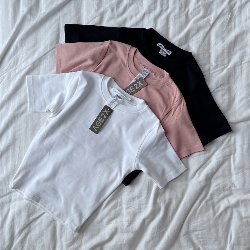 Áo croptop Body Baby Tee  AGE2X chính hãng VNXK