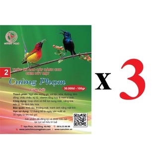 Combo 3 gói cám hút mật cường phạm số 2